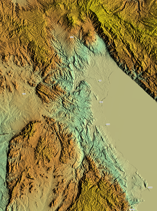 Vom Weltraum zum Modell